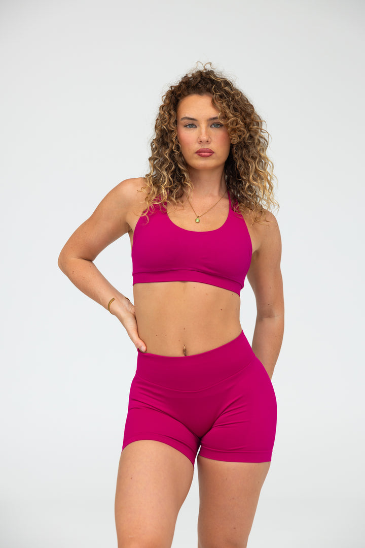 CONTOUR SHORTS - BERRY