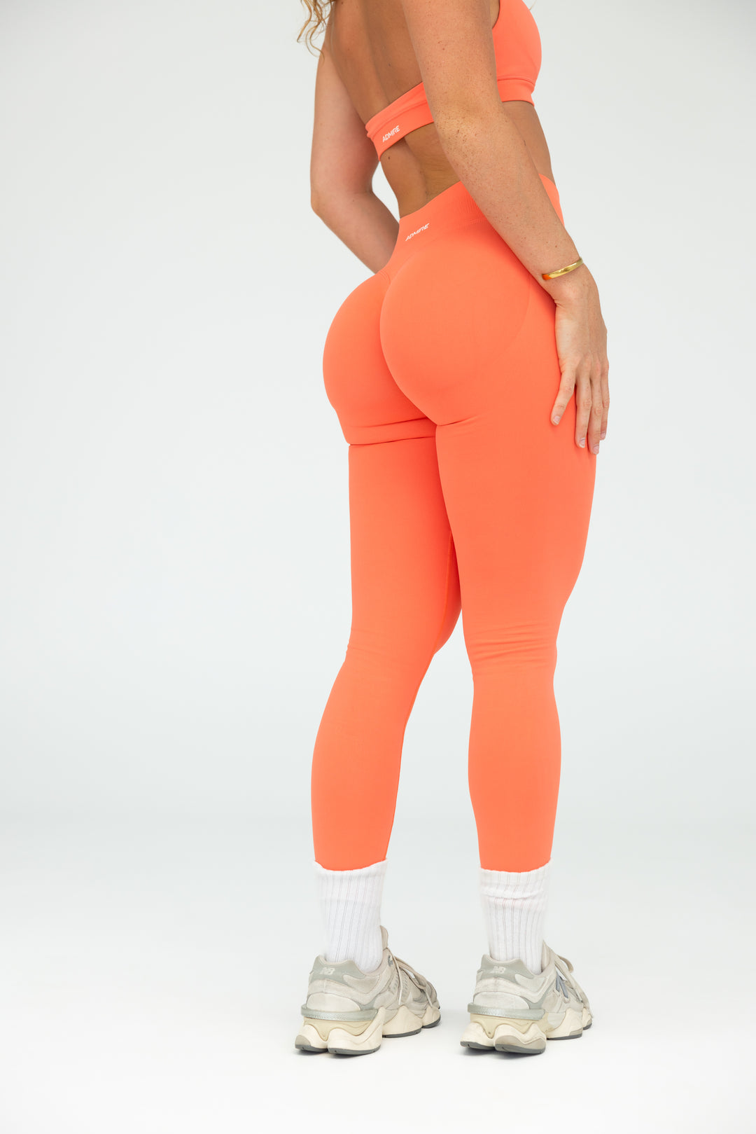 CONTOUR LEGGINGS - PEACH