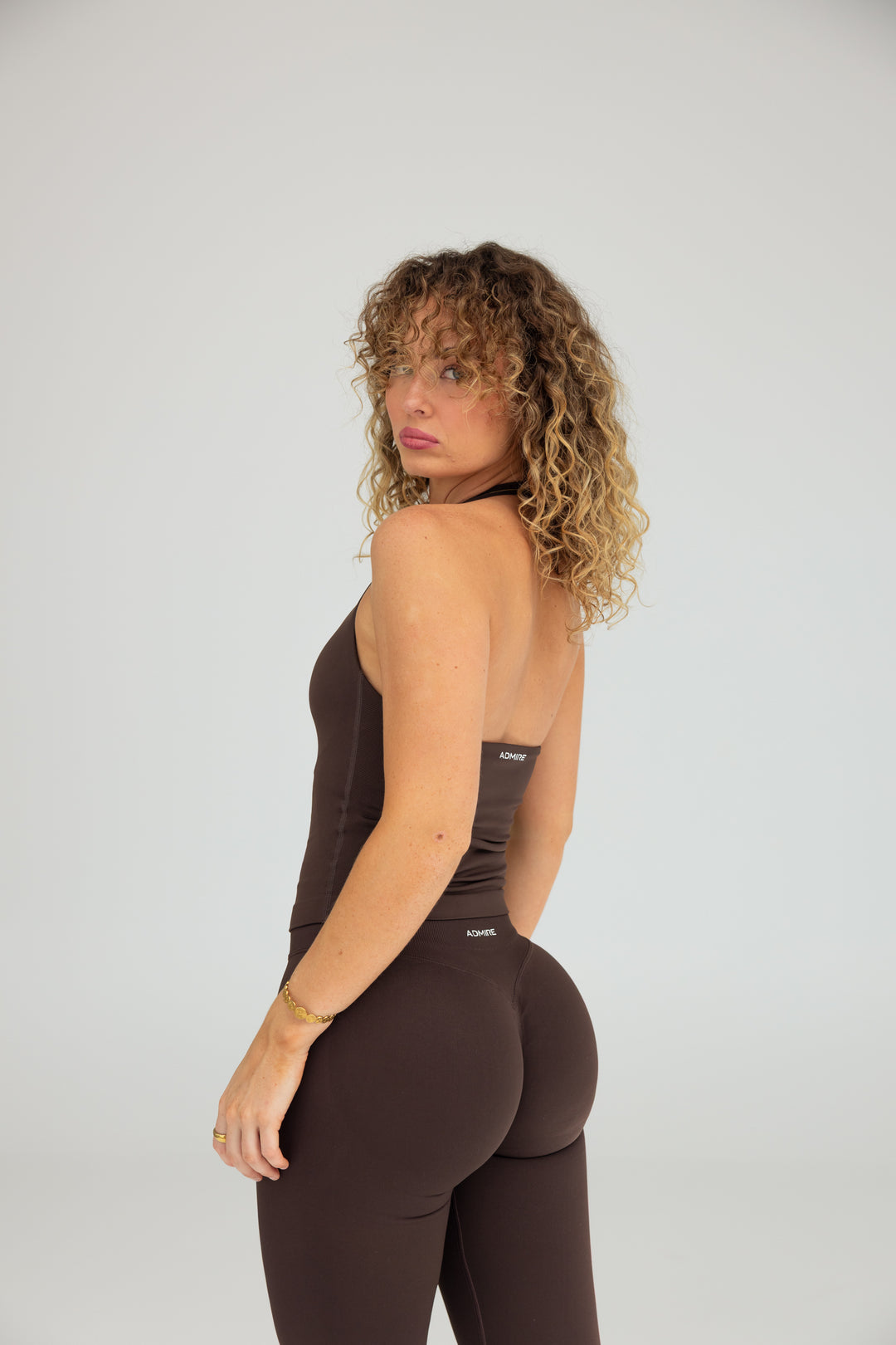 CONTOUR TANK - CHOCOLATE