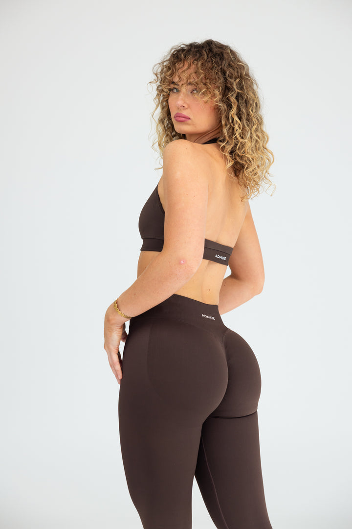 CONTOUR LEGGINGS - CHOCOLATE