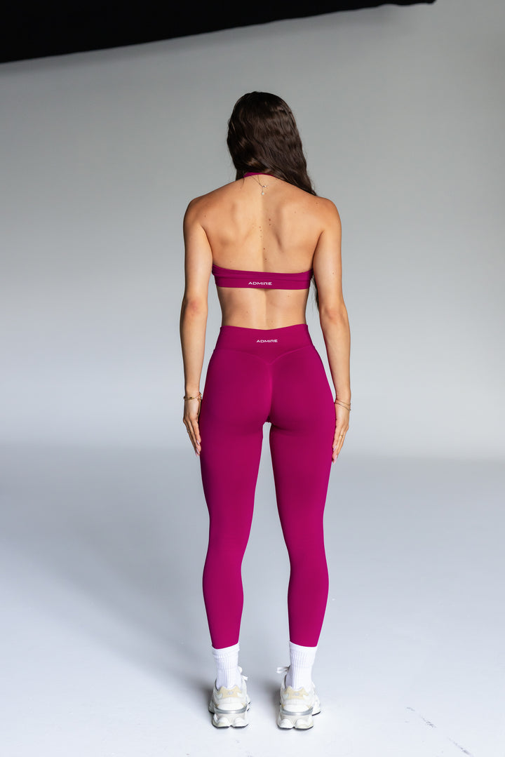 CONTOUR LEGGINGS - BERRY