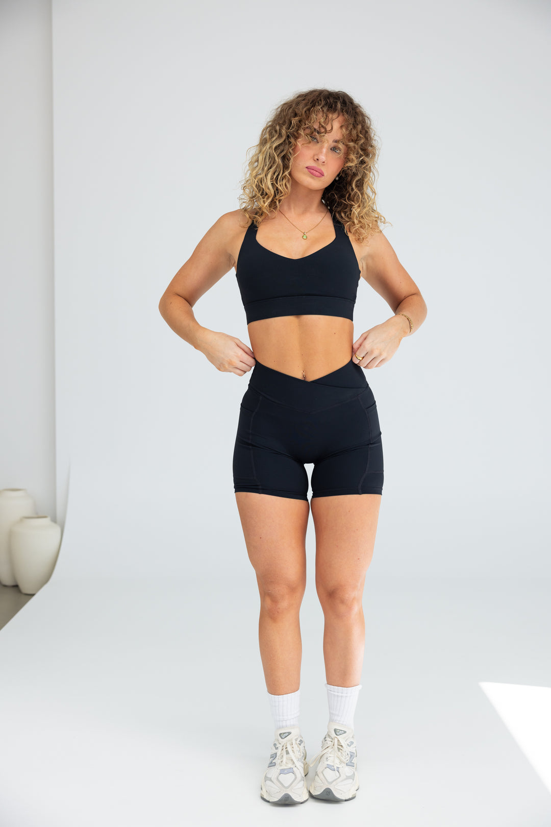 ALL DAY BIKE SHORTS (with pockets) BLACK