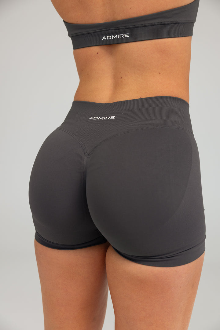 CONTOUR SHORTS - CHARCOAL GREY