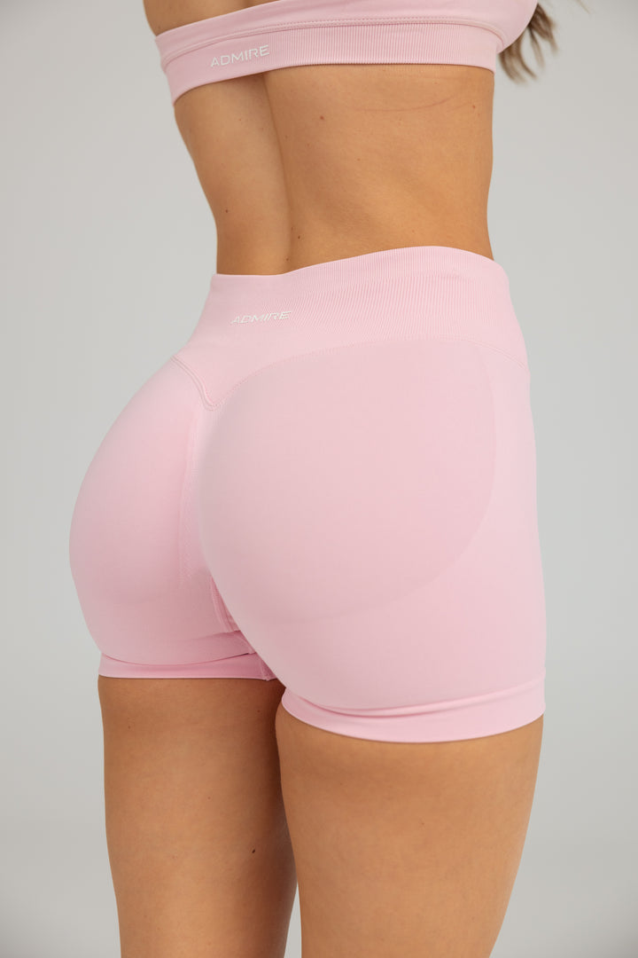 CONTOUR SHORTS - BABY PINK