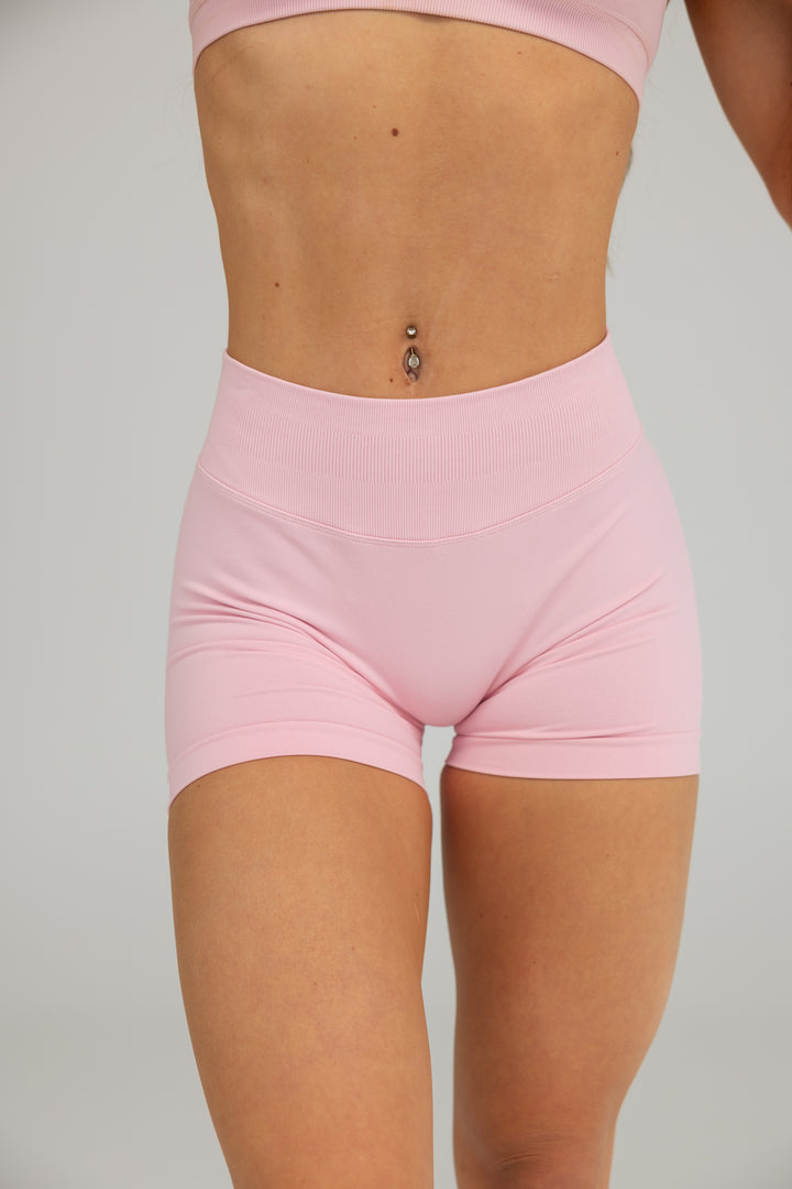 CONTOUR SHORTS - BABY PINK