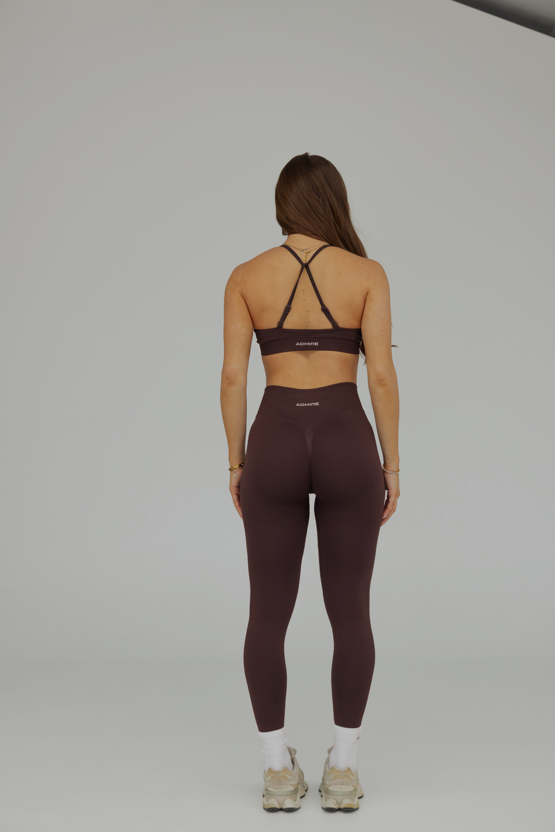 HIGH RISE CONTOUR LEGGINGS - ESPRESSO