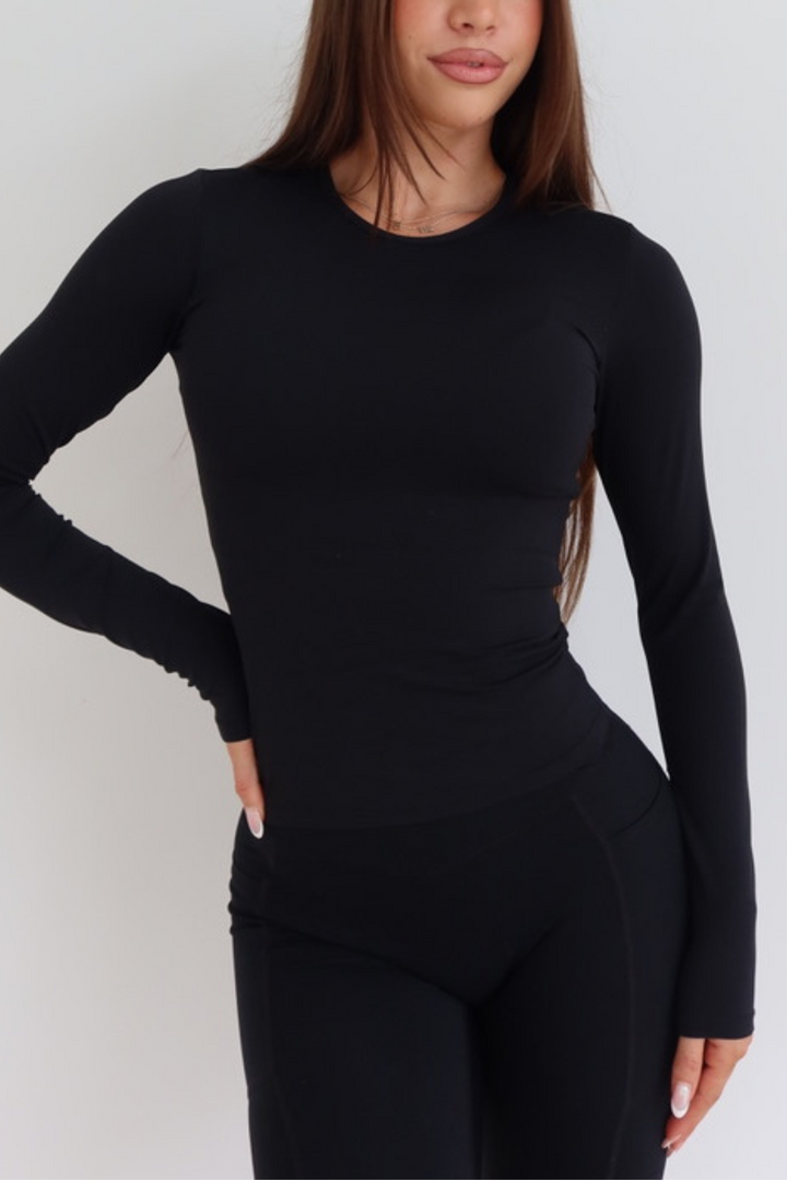 LONG SLEEVE - BLACK