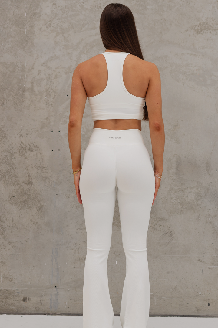 ALL DAY FLARES - WHITE