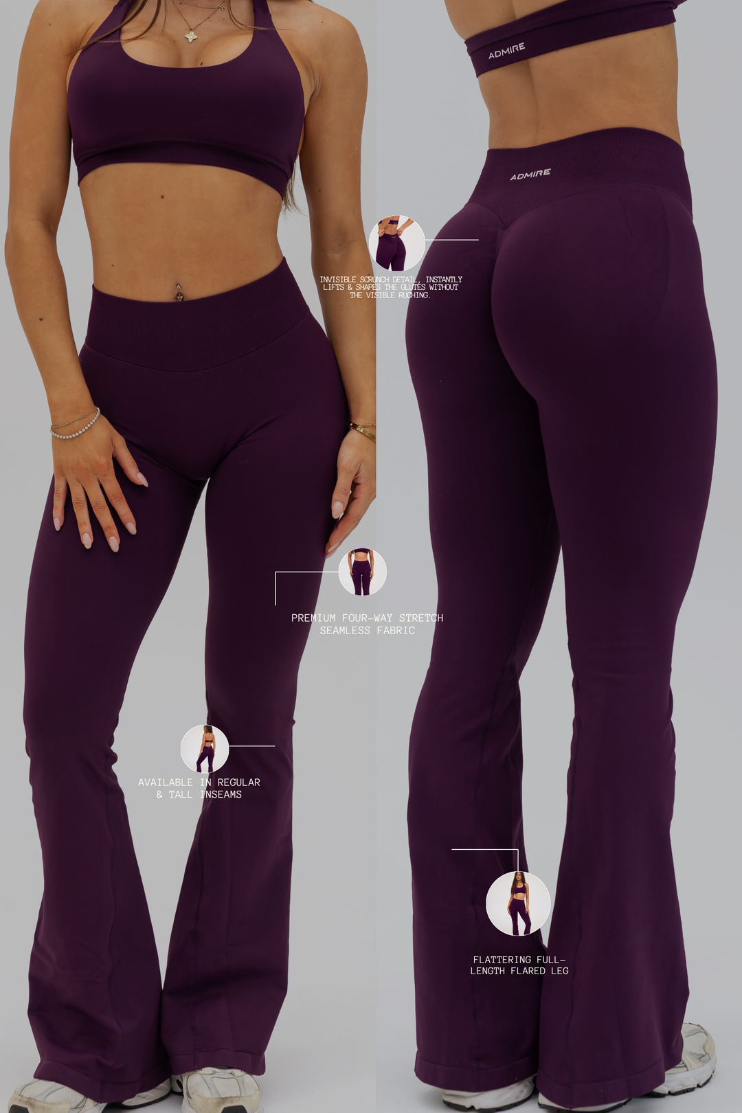 CONTOUR FLARES - PURPLE