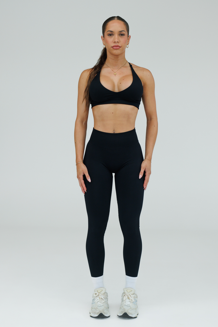 HIGH RISE CONTOUR LEGGINGS - MIDNIGHT