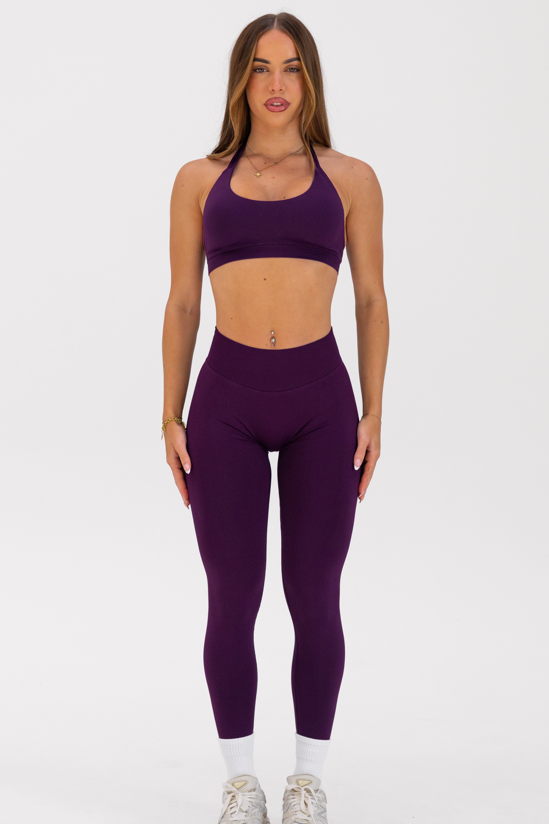 CONTOUR LEGGINGS - PURPLE
