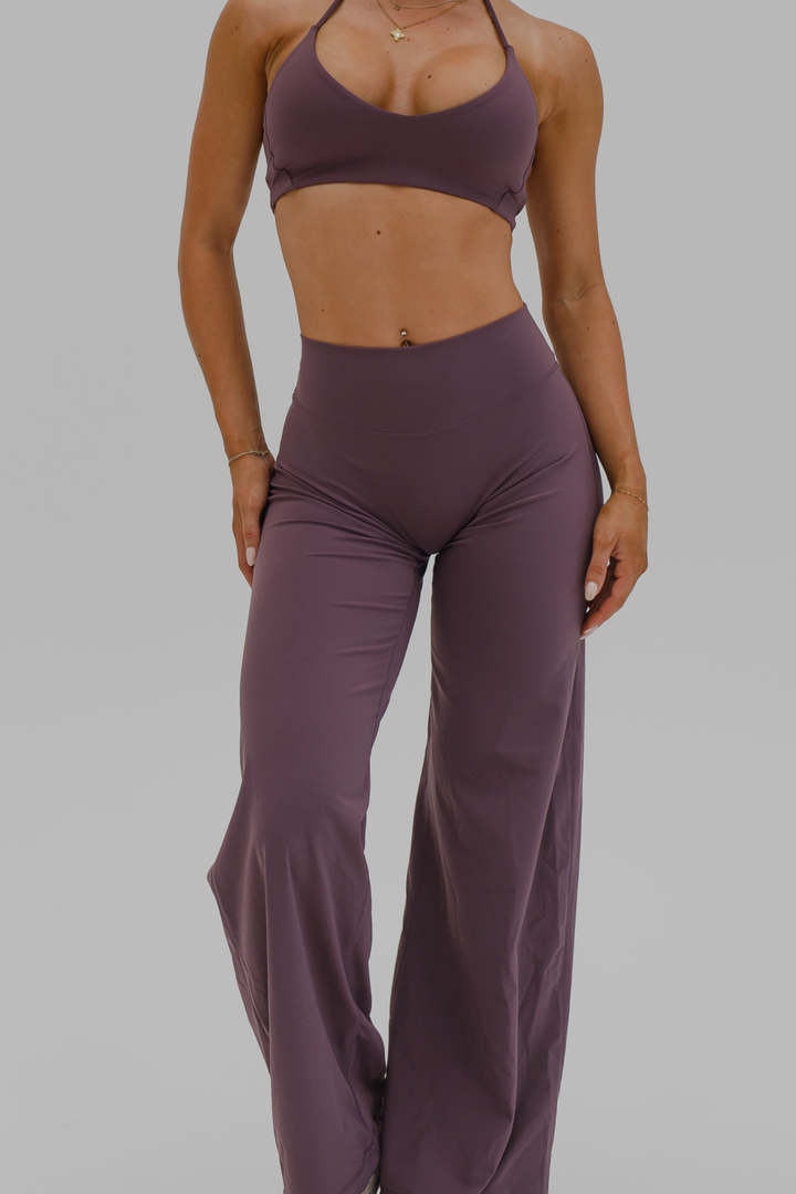 STRAIGHT LEG PANTS - VIOLET HAZE