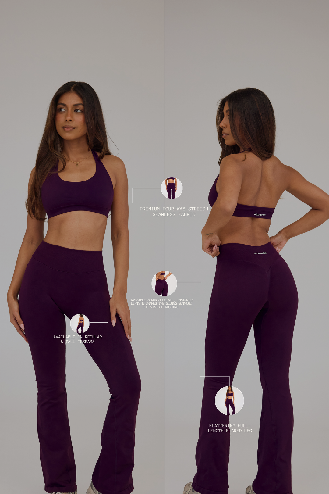 CONTOUR FLARES - PURPLE
