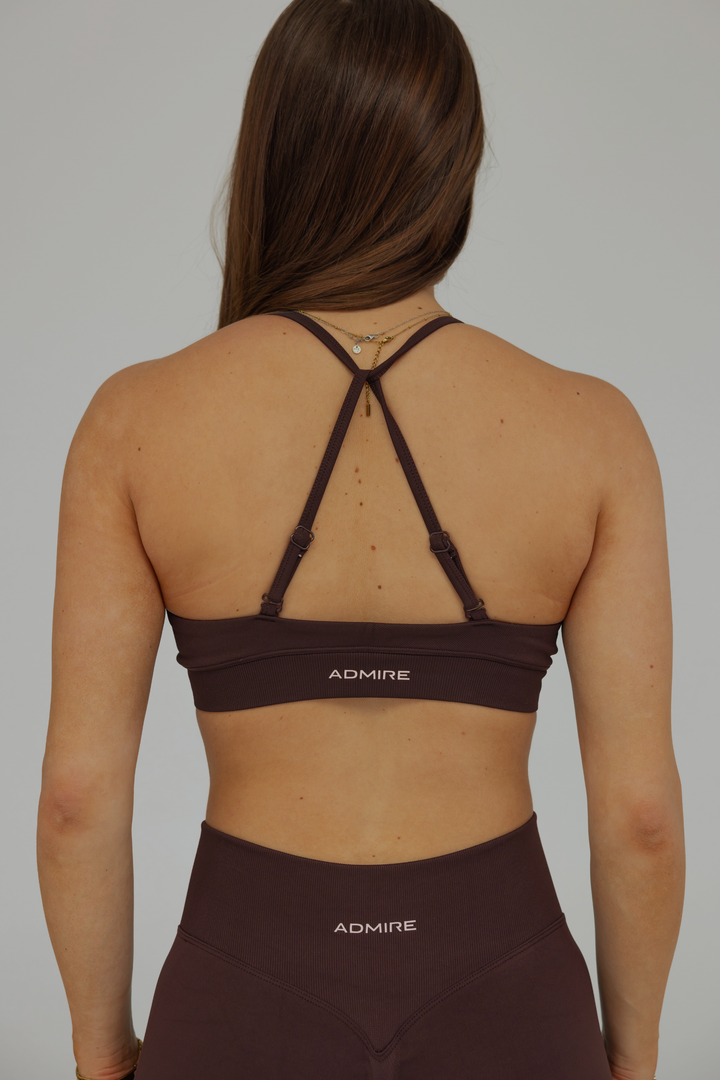 CONTOUR SPORTS BRA - ESPRESSO