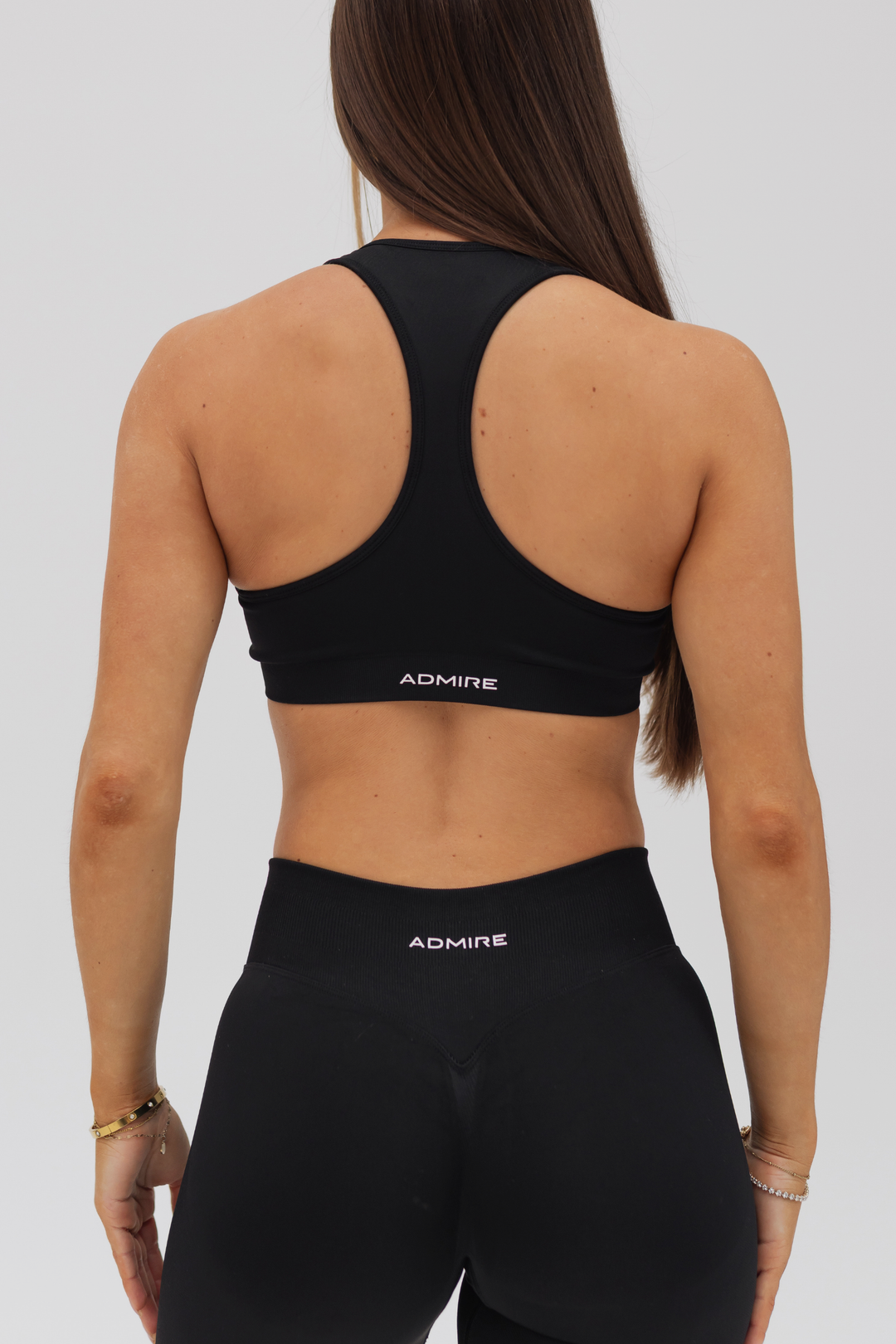 CONTOUR RACER BACK CROP - MIDNIGHT