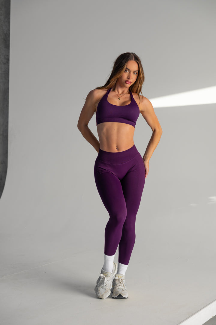 CONTOUR LEGGINGS - PURPLE