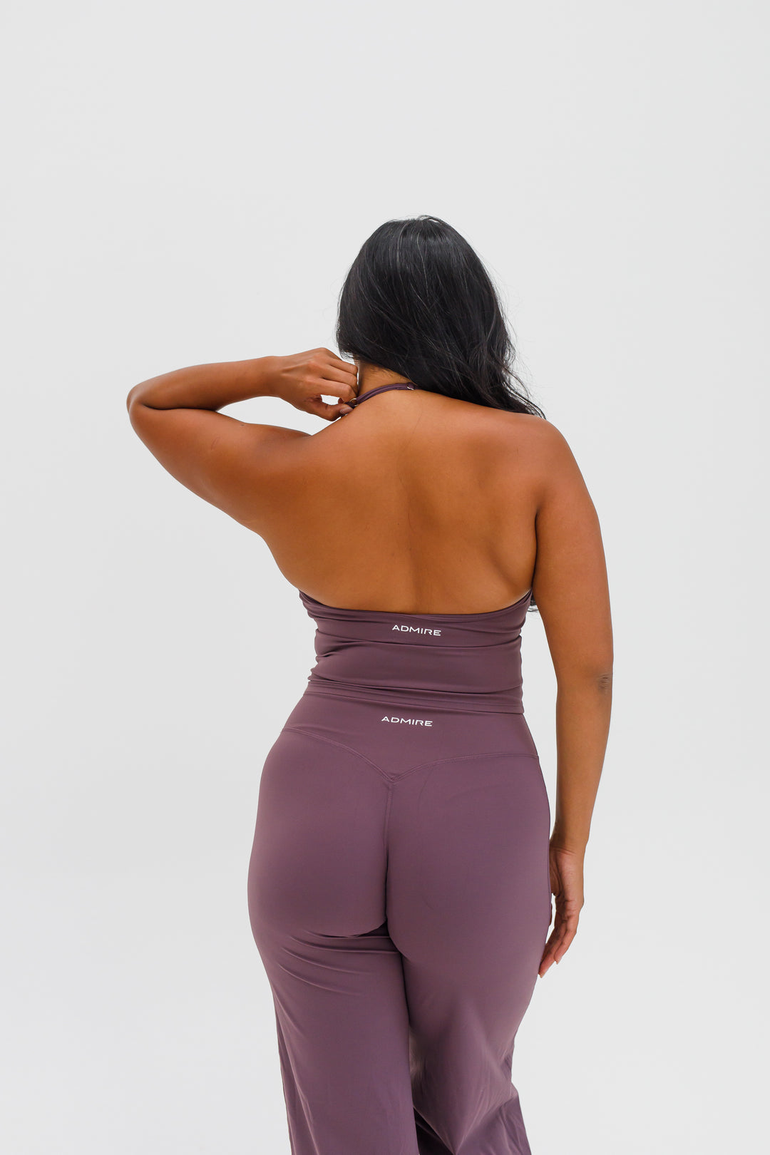 HAILEY HALTER TANK - VIOLET HAZE