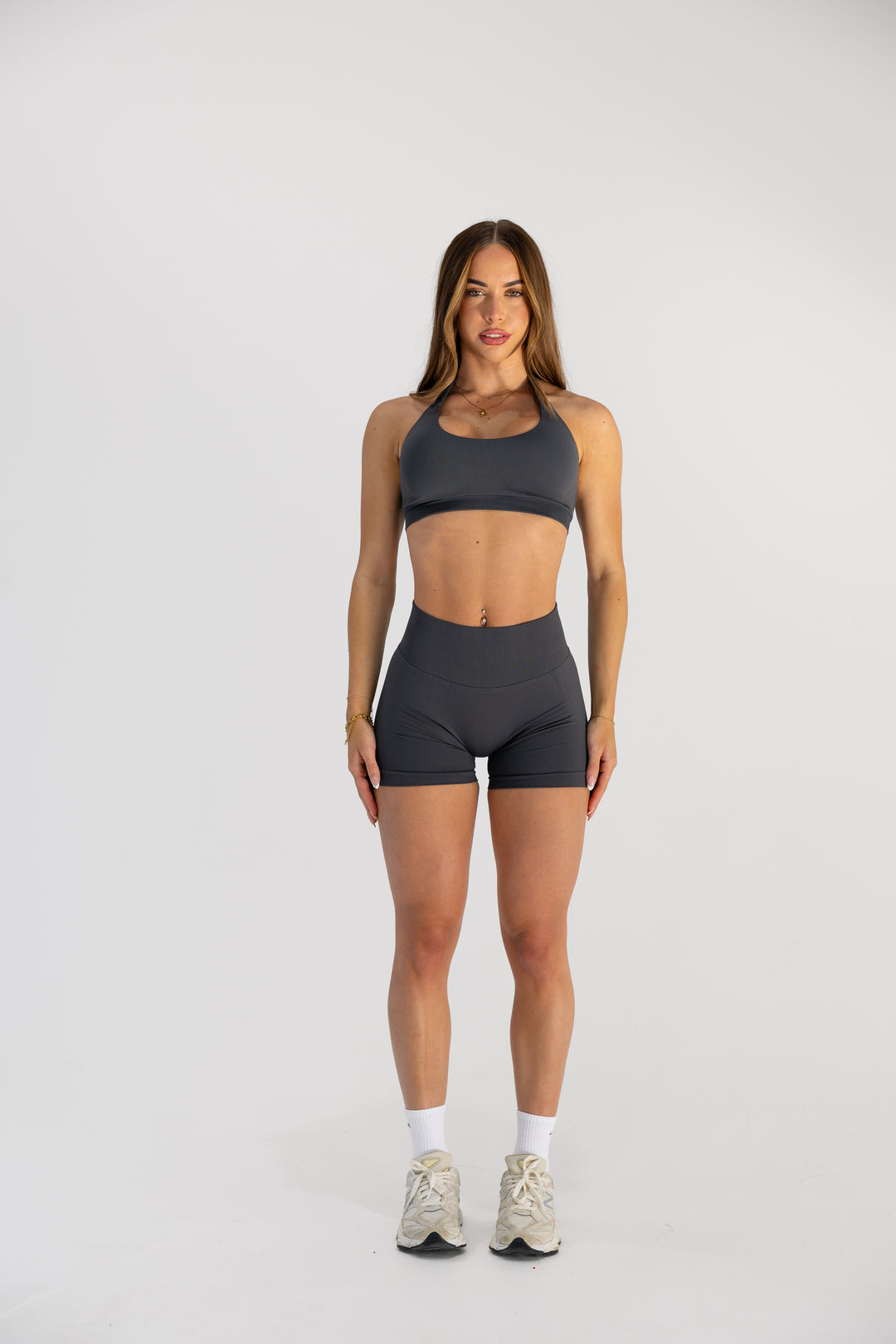 CONTOUR SHORTS - CHARCOAL GREY