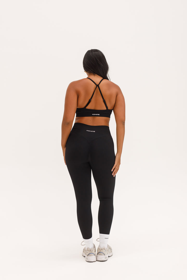 HIGH RISE CONTOUR LEGGINGS - MIDNIGHT