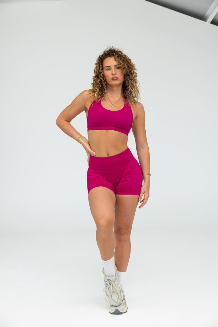 CONTOUR SHORTS - BERRY