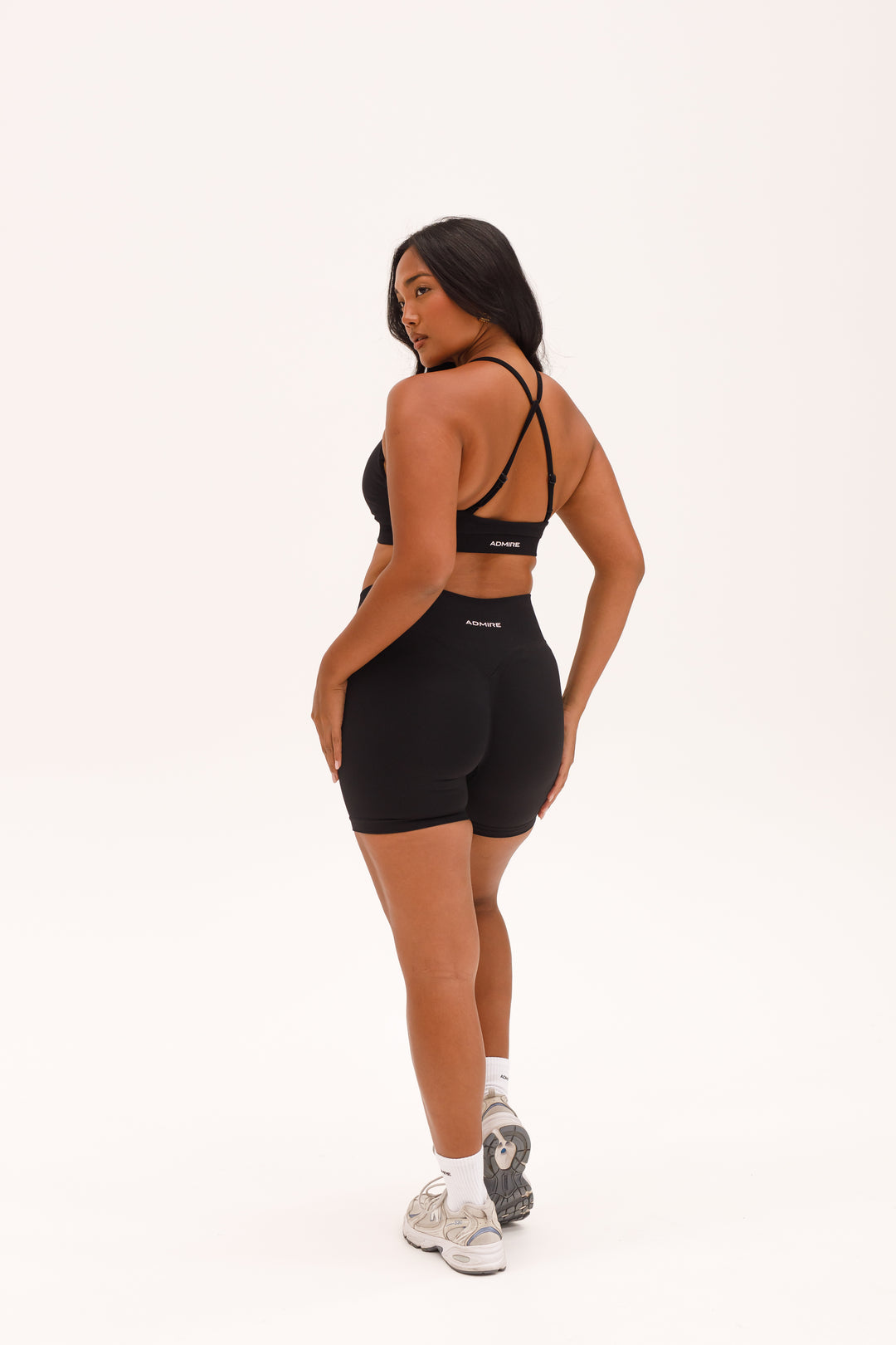 HIGH RISE CONTOUR SHORTS - MIDNIGHT