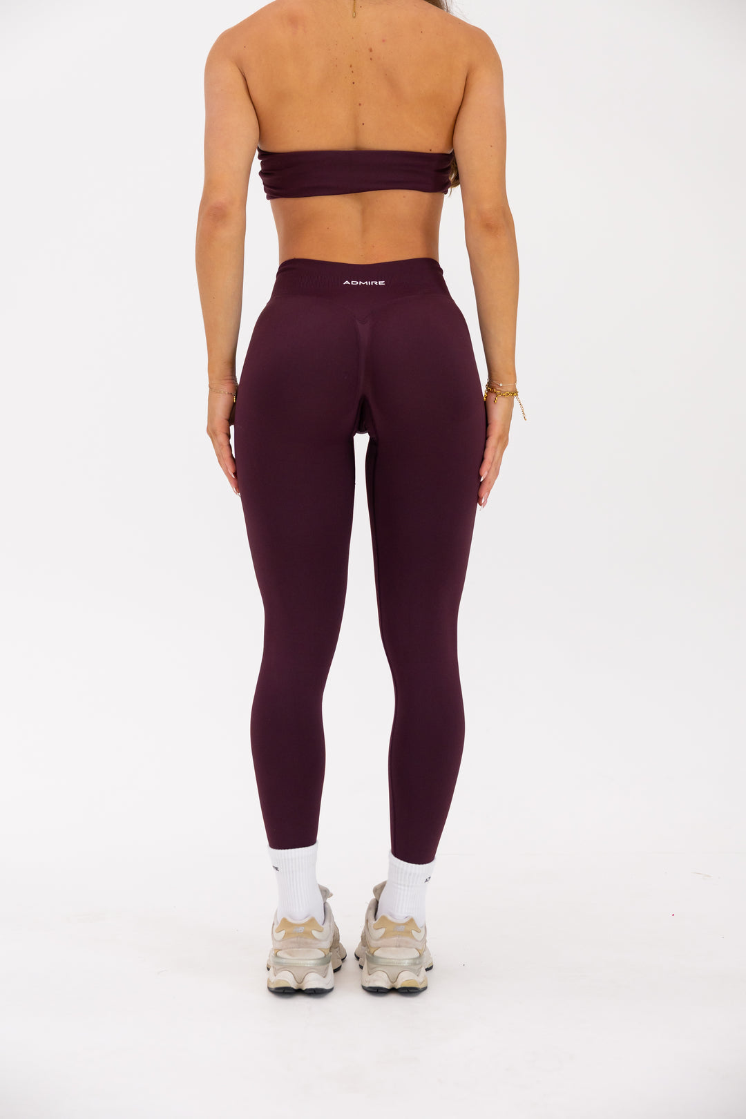 CONTOUR LEGGINGS - PLUM