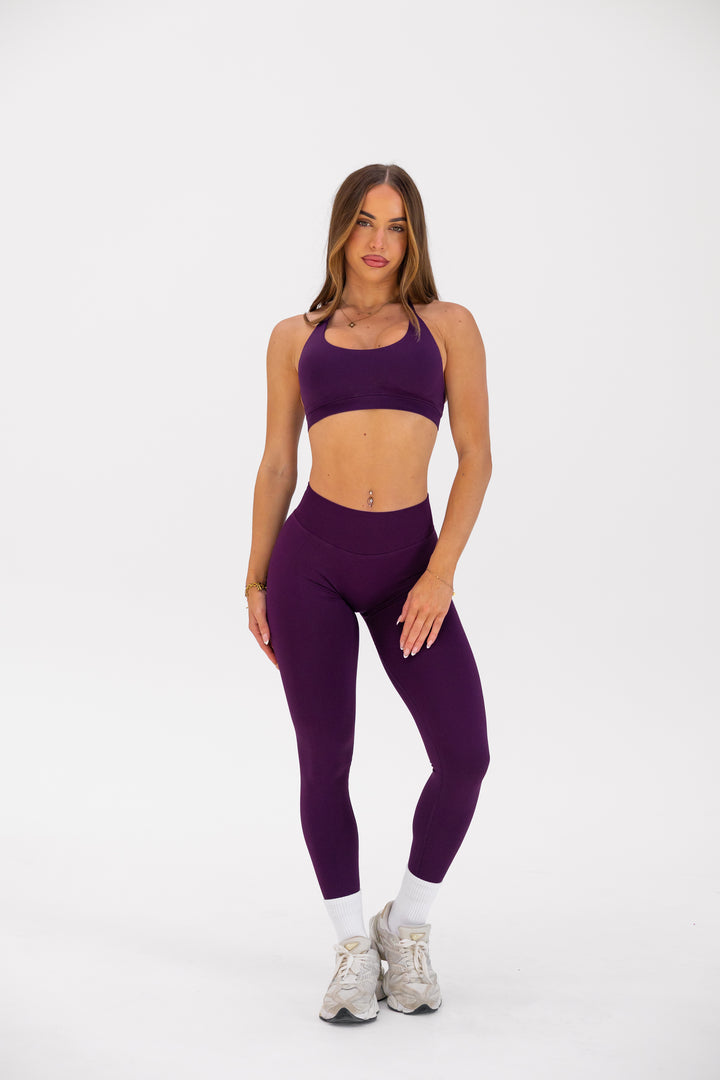 CONTOUR LEGGINGS - PURPLE