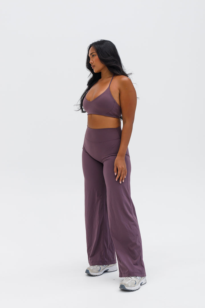 STRAIGHT LEG PANTS - VIOLET HAZE