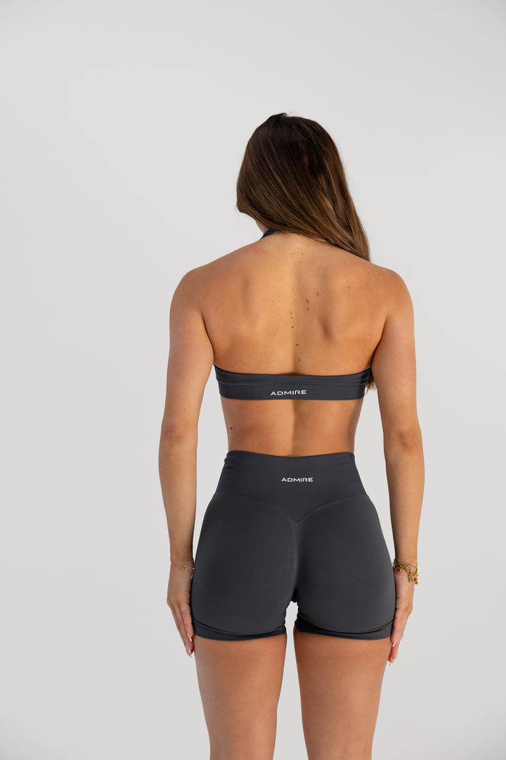 CONTOUR CROP - CHARCOAL GREY