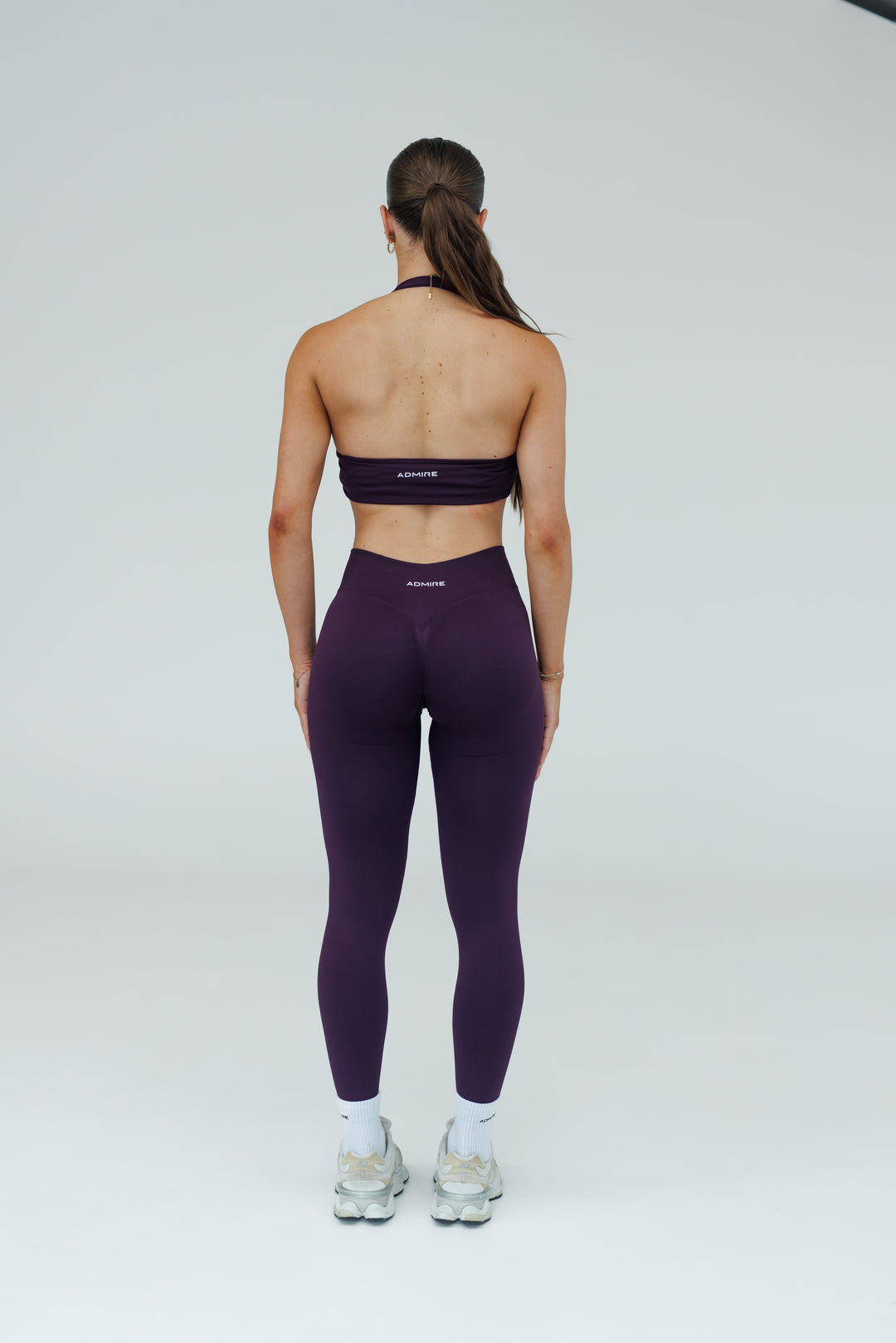 CONTOUR LEGGINGS - PLUM