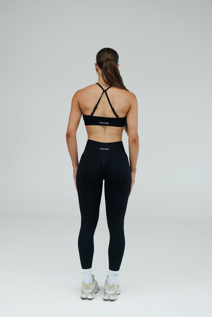 HIGH RISE CONTOUR LEGGINGS - MIDNIGHT