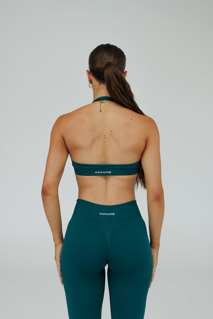 CONTOUR CROP - FOREST GREEN