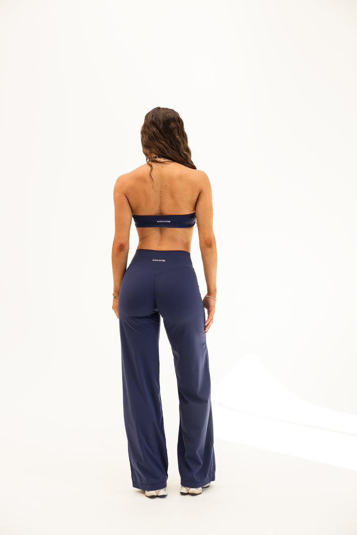 STRAIGHT LEG PANTS - NAVY